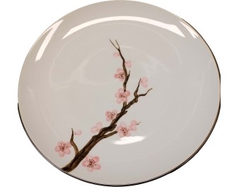 ASSIETTE SAKURA 25 X H2,5 CM