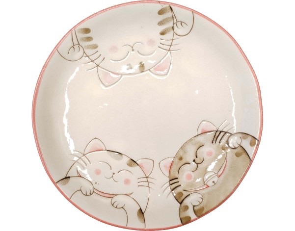 ASSIETTE TROIS CHAT 15.8 X 5.4 CM