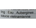 AUBERGINE A LA SAUCE VIETNAMIENNE
