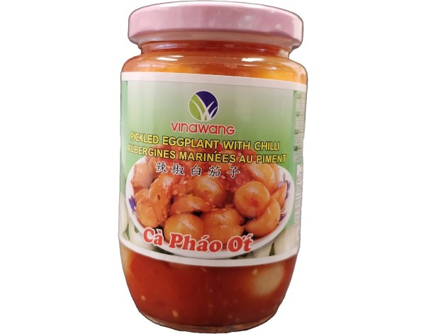 AUBERGINE AU VINAIGRE PIMENTE