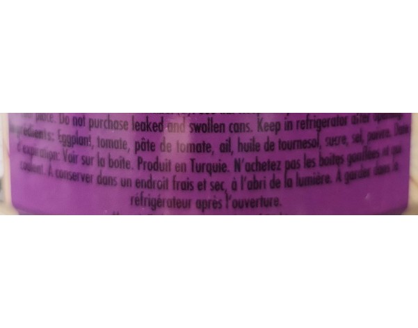 AUBERGINE FRITE