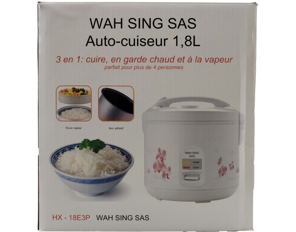 AUTO-CUISEUR DE RIZ 1.8 L LUXE