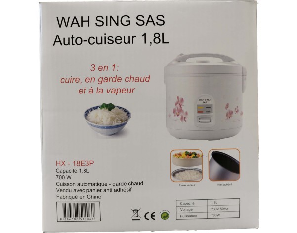 AUTO-CUISEUR DE RIZ 1.8 L LUXE
