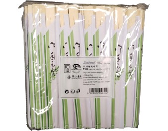 BAGUETTE EN BAMBOU 21 CM AVEC ENVELOPPE BLANCHE 100 P.