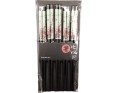 BAGUETTE EN BAMBOU 22.50 CM 5 PAIRES OISEAU