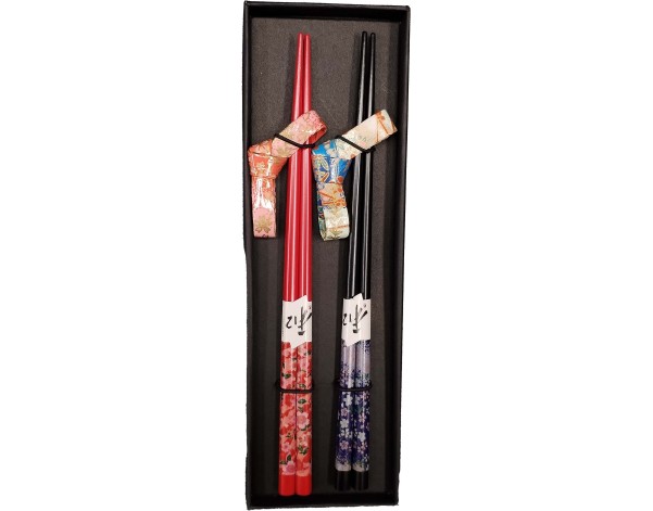 BAGUETTE EN BAMBOU 22.50 CM FLEURS