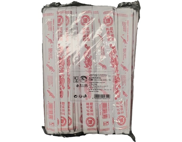 BAGUETTE EN BAMBOU 23 CM AVEC ENVELOPPE BLANCHE 100 P.
