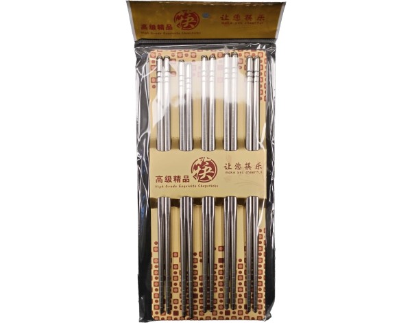 BAGUETTE EN INOX 22.50 CM 5 PAIRES