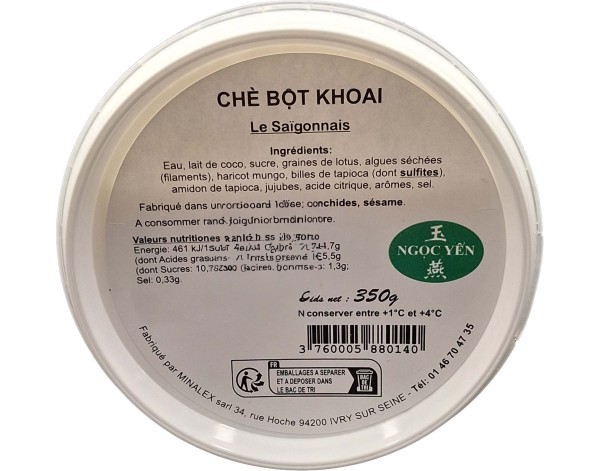 DESSERT ASIATIQUE SAIGONNAIS (CHE BOT KHOAI)