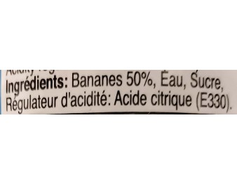 BANANE AU SIROP