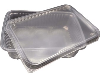 BARQUETTE PLASTIQUE 180 X 133 X 50 MM 0.75 L. 50 P.