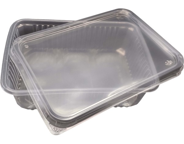 BARQUETTE PLASTIQUE 180 X 133 X 50 MM 0.75 L. 50 P.