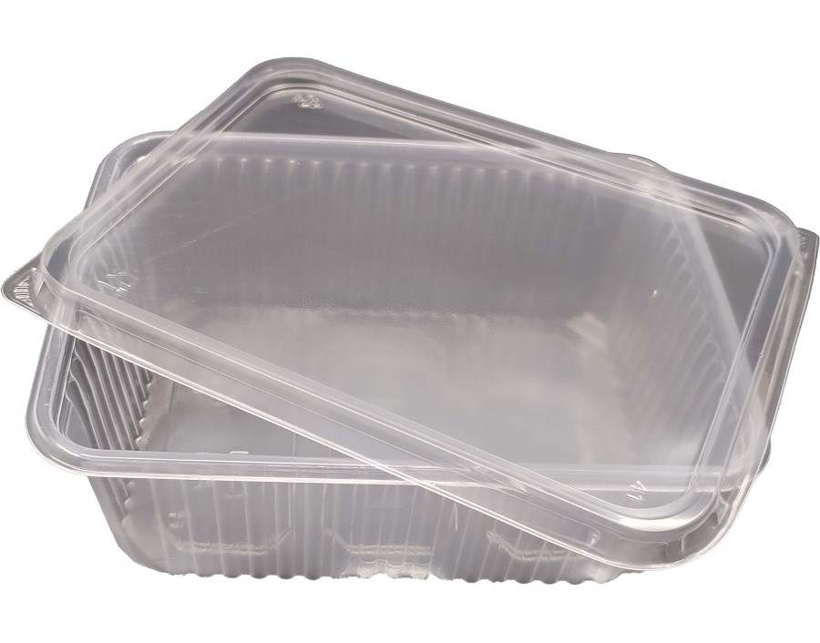 BARQUETTE PLASTIQUE 180 X 133 X 64 MM 1 L. 50 P.