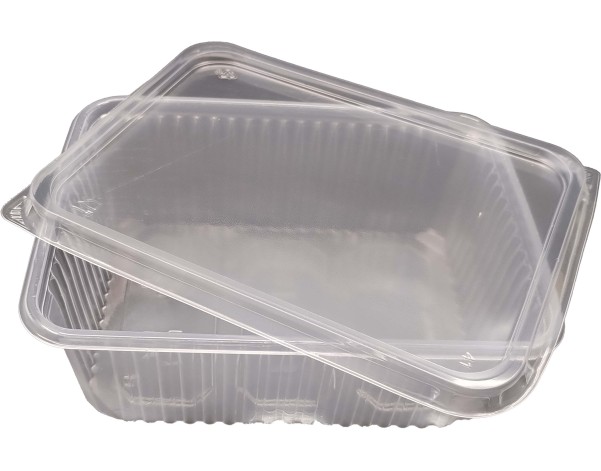 BARQUETTE PLASTIQUE 180 X 133 X 64 MM 1 L. 50 P.