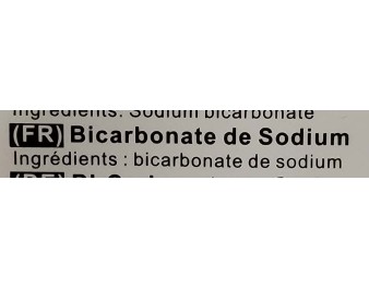BICARBONATE DE SOUDE