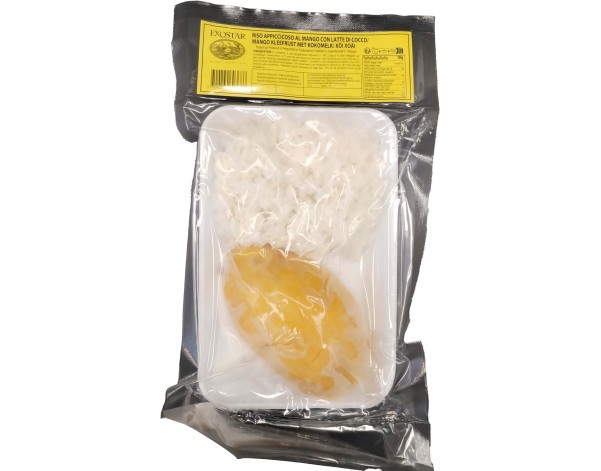 DESSERT AU RIZ GLUANT A LA MANGUE ET LAIT DE COCO ****