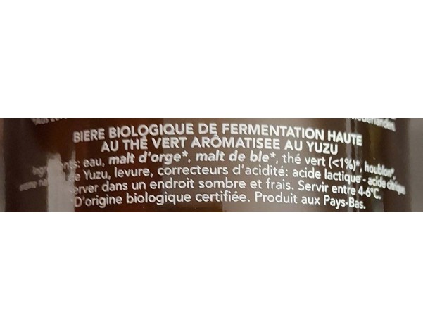 BIERE IKI AU YUZU 4.5°