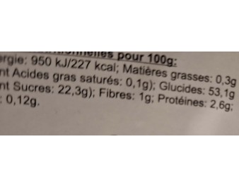 DESSERT AU RIZ GLUANT BLANC ET A LA LEVURE