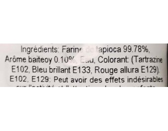 BILLES DE TAPIOCA MULTI-COULEURS