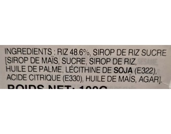 BISCUIT AU RIZ