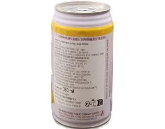 BOISSON A LA MANGUE ET FRUIT DE LA PASSION