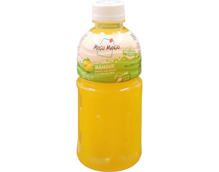 BOISSON A LA MANGUE ET NATA DE COCO (MOGU MOGU)