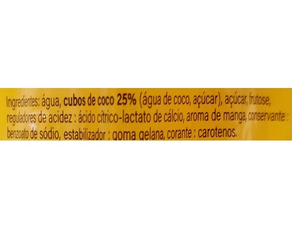 BOISSON A LA MANGUE ET NATA DE COCO (MOGU MOGU)