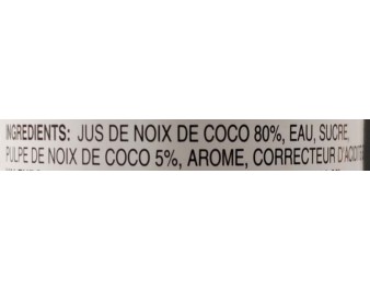 BOISSON A LA NOIX DE COCO GRILLEE