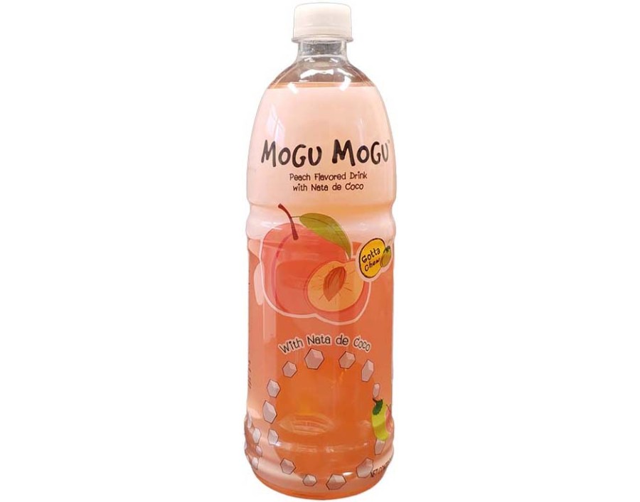 BOISSON A LA PECHE ET NATA DE COCO (MOGU MOGU)