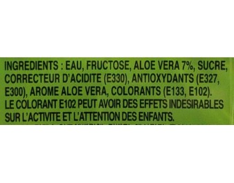 BOISSON ALOE VERA