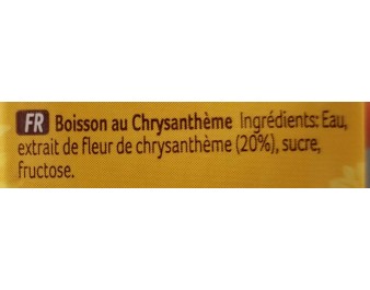 BOISSON AU CHRYSENTHEME