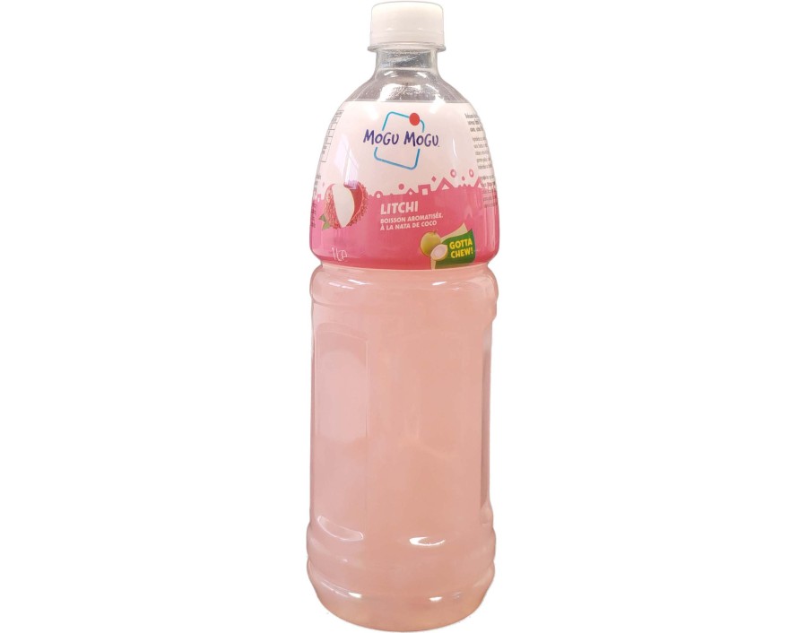 BOISSON AU LYCHEE ET NATA DE COCO (MOGU MOGU)