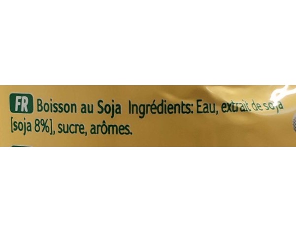 BOISSON AU SOJA
