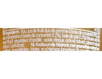 BOISSON AU THE VERT ET BAIE DE GOJI