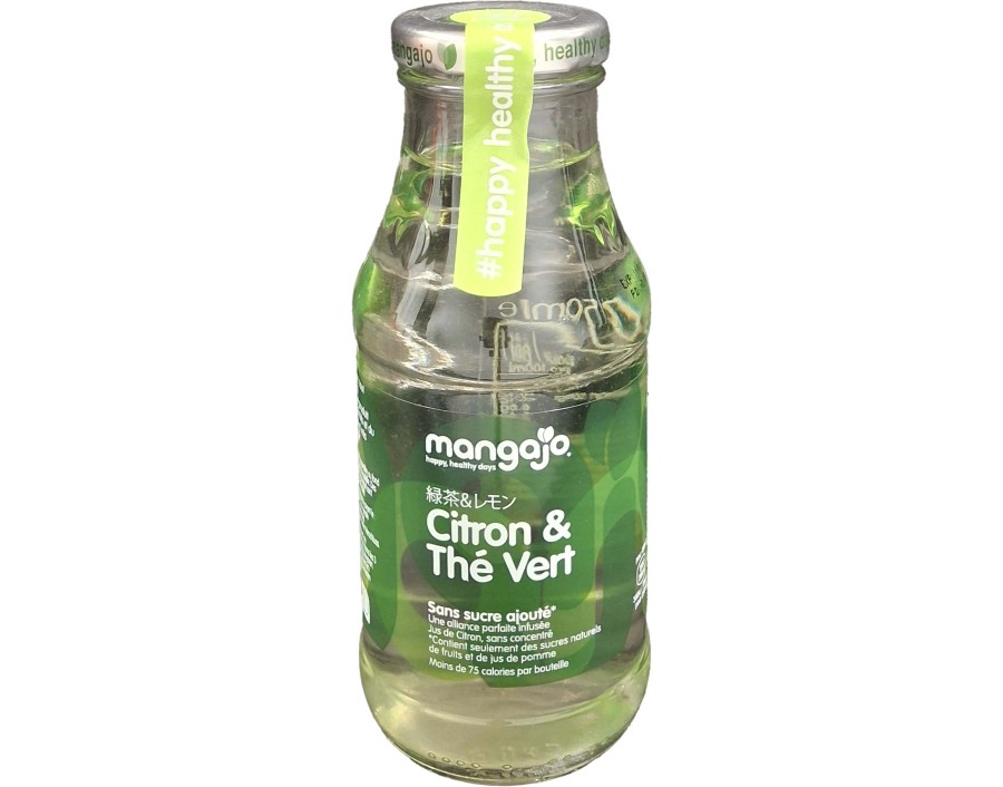 BOISSON AU THE VERT ET CITRON