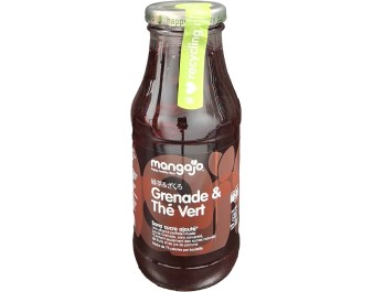 BOISSON AU THE VERT ET GRENADE