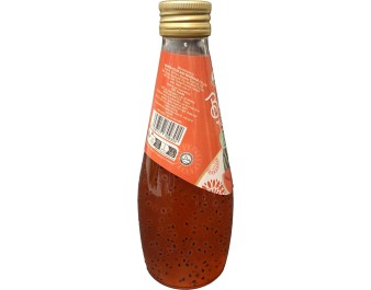 BOISSON AUX GRAINES DE BASILIC A LA PASTEQUE