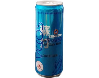 BOISSON EAU GAZEUSE A L’EXTRAIT D’ALGUE