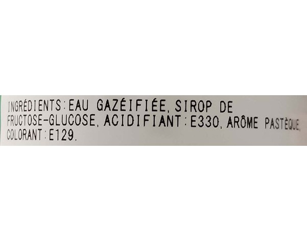 BOISSON LIMONADE PASTEQUE