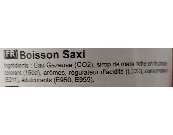 BOISSON SARSI
