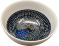 BOL BLANC ET BLEU NUIT 13 CM