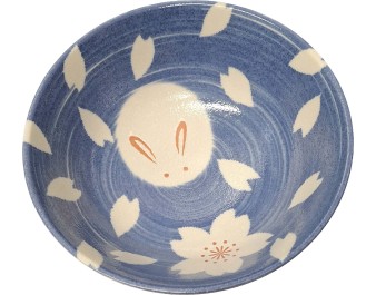 BOL BLEU 21 X 8 CM