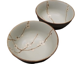 BOL HANA VERT 17 X 8.7 CM + BAGUETTE