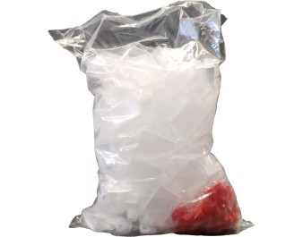 BOUTEILLE EN PLASTIQUE 15 ML ROUGE 100 P.