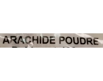 CACAHUETES EN POUDRE