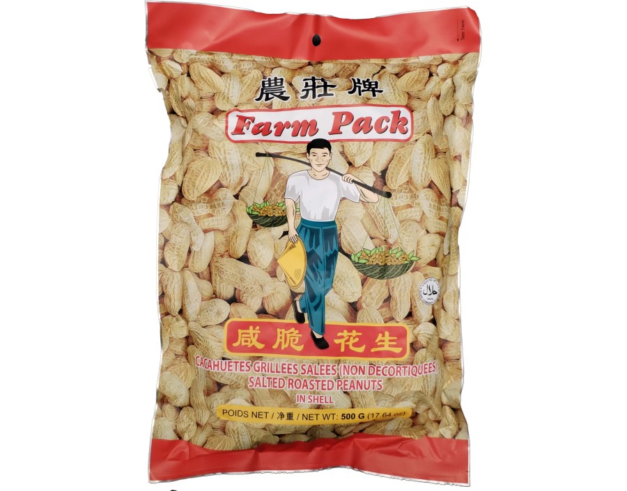 CACAHUETES GRILLEES AVEC COQUES