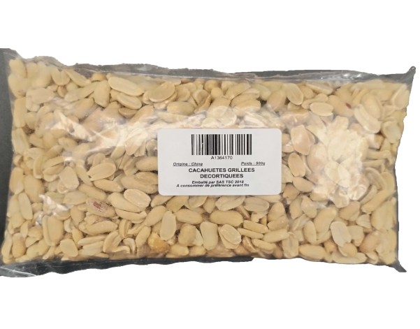 CACAHUETES GRILLEES DECORTIQUEES