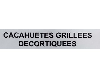 CACAHUETES GRILLEES DECORTIQUEES