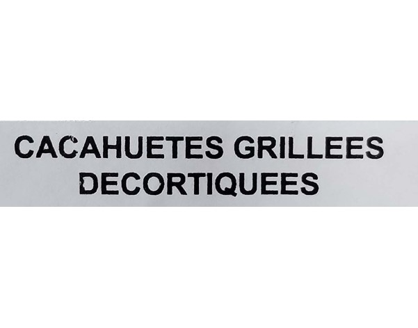 CACAHUETES GRILLEES DECORTIQUEES