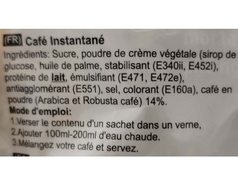 CAFE INSTANTANE 3 EN 1 24 P.
